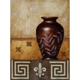 thumbnail image 2 of Marcon, Michael 12x14 White Modern Wood Framed Museum Art Print Titled - Mahogany Urn I, 2 of 4