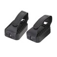 thumbnail image 3 of 2x pedales de bicicleta estática, pedales de ciclismo para interiores, antideslizantes, multifunción, equipo de Fitness negro para bicicletas al aire para 05 pulgadas, 3 of 8