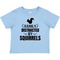 thumbnail image 3 of Inktastic Easily Distracted by Squirrels Boys or Girls Baby T-Shirt, 3 of 5