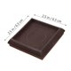thumbnail image 2 of FELTECHELECTR 10 protectores de muebles de 2 pulgadas, antideslizantes, cuadrados, para sillas., 2 of 6