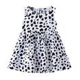 thumbnail image 3 of YTDSCS Toddler Girls Sleeveless Princess Dresses for Kids Baby Summer Vest Dress Beach Holiday Floral Sundress 1-8T, 3 of 8