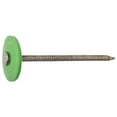thumbnail image 1 of 461439 250 Count, 1 in. Galvanized Plastic Cap Roofing Nail., 1 of 1