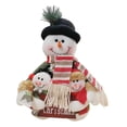 thumbnail image 2 of Plush Doll Stuffed Animal Christmas Figurine Festival Toy for Kids or Adults Snowman, 2 of 8