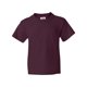 thumbnail image 1 of Fruit of the Loom Playera HD de algodón pesado de 5 oz para niños (3931B) - Granate - M Fruit of the Loom 3930BR, 1 of 1