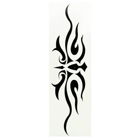 Eminating Arms Abstract Flowing Temporary Tattoo