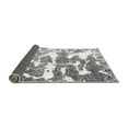 thumbnail image 2 of Ahgly Company Indoor Square Abstract Gray Modern Area Rugs, 7' Square, 2 of 4