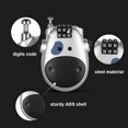 thumbnail image 4 of fastboy Telescopic Coded Lock Cartoon Cow Anti Theft Steel Cable Combination Locks Helmet Backpack Cabinet Door Motorcycles Silver, 4 of 6
