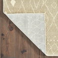 thumbnail image 6 of 8' X 10' Sand And Ivory Geometric Power Loom Stain Resistant Area Rug, 6 of 9