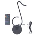 thumbnail image 3 of Lámpara de música con control remoto RGB con forma de nota musical, lámpara romántica para mesita de noche para dormitorio, 3 of 14