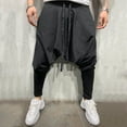 thumbnail image 2 of Men's Hop Streetwear Loose Fit Cropped Trousers for Sports and Everyday Casual Wear Comfort Pants Mens Fashion Joggers Sports Pants Trousers Mens Long Pants, 2 of 7
