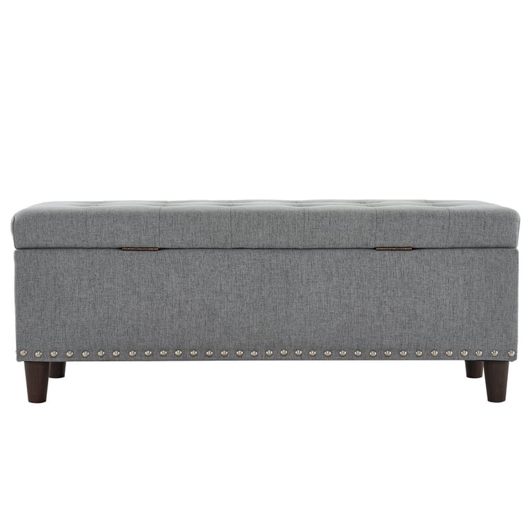 オットマン・スツール DIVANCO OTTOMAN Light gray 在庫品