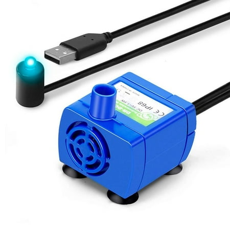 Replacement USB Cable Cat Pet Water Dispenser Motor Drinking Bowl Water Pump Water Fountain WITH INDICATOR