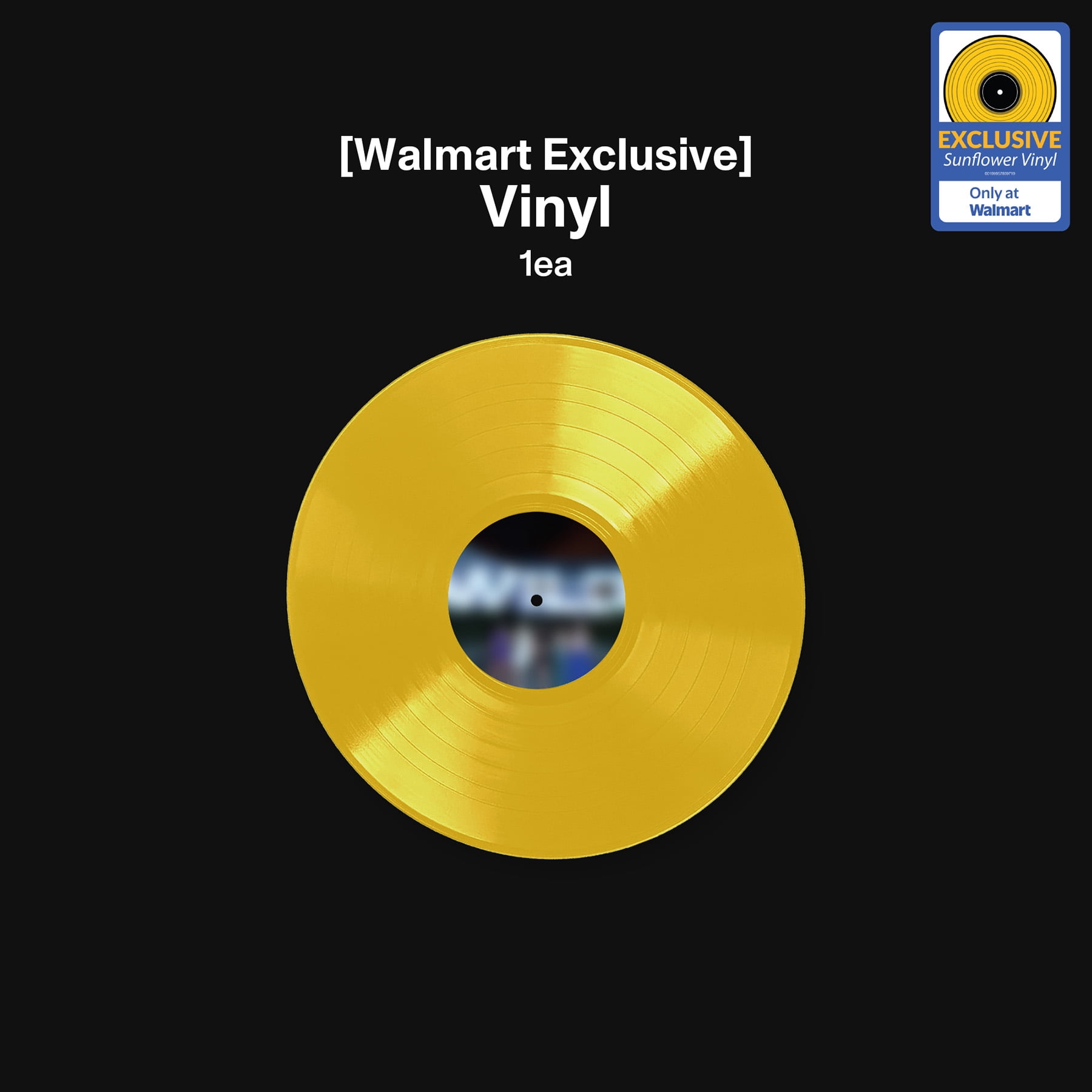 KATSEYE - WILD - Walmart Exclusive Sunflower colored Vinyl