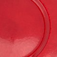 thumbnail image 4 of Fennco Styles Faux Mother of Pearl Charger Plates 13" Round, Set of 4 – Red Table Chargers for Weddings, Family Dinners, Special Events, Everyday Use and Home Décor, 4 of 5