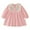 Pink, variant on Toddler Girls Long Sleeve Floral Embroidery Ruffles Dress Dress Dance Party Dresses Clothes Floral Midi Dress