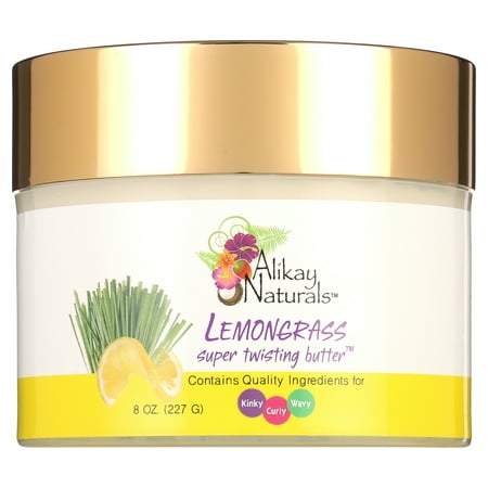 Alikay Naturals Lemongrass Super Twisting Butter 8 Oz.