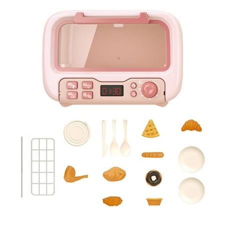 RUISINERY MicrowaveOven Toy Kitchen Toy Oven MicrowaveToy Kitchen Playset Playing Toy Toy Role-playing Toy Cooking Toy