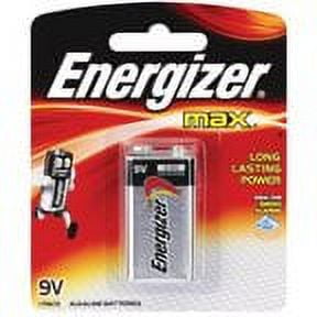 Energizer Max 9V Alkaline Battery