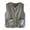 Gray, variant on Bovxnpu Women's Fleece Vest Home Clothes Warm Sleeveless Jacket Lightweight Coats with Pockets Fall Outerwear Women's Winter Solid Color Fleece Lined Button Front Sleeveless Vest Warm Homewear