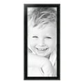 thumbnail image 2 of ArtToFrames 13" x 30" Black Engraved Edges Picture Frame, 13x30 inch Black Wood Poster Frame (WOM-4055), 4 Pack, 2 of 7