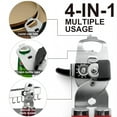 thumbnail image 5 of Can Opener, No-Trouble-Lid-Lift Magnet Manual Can Openers, Stainless Steel Sharp Blade for Beer/Tin/Bottle, Big Turning Knob Soft Handles Good for Seniors, 5 of 7