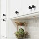 thumbnail image 3 of 20 PCS Door Knobs Drawer Knobs 30mm Vintage Handle Cabinet Knobs for Kitchen Cabinet (Black), 3 of 4
