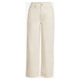 thumbnail image 2 of Free Assembly Women's Cropped Wide High Rise Straight Jeans, 2 of 5
