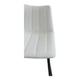 thumbnail image 5 of Moe's Home Collection Alibi 26" Faux Leather Counter Stools in White (Set of 2), 5 of 5