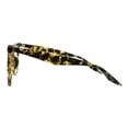 thumbnail image 4 of Blue Light Filtering Lens Glasses Geometric Irregular Square Frame UV Tortoise, 4 of 4