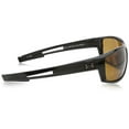 thumbnail image 3 of Under Armour UA Captain Sunglasses Shiny Black Frame Brown Polarized Storm Lens ANSI Z87.1, 3 of 4