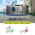 thumbnail image 2 of Aimee Lii 15/16 Feet Trampoline Replacement Safety Net, Outdoor Trampoline Accessories for Backyards-16 ft, 2 of 10