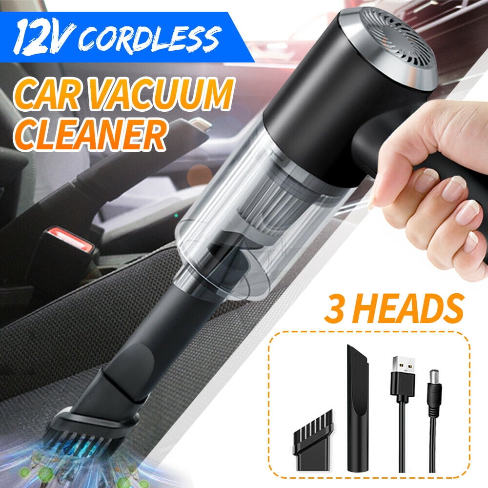 Keyboard Car Interior Detail,120W/9000Pa Strong Suction Foldable Storage Small Car Vacuum Cordless,HOWKES Mini Handheld USB Rechargeable Vacuum,Portable Vacuum for Cleaning Desktop Drawer Black 