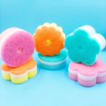 thumbnail image 2 of 5-Pack Essential Kitchen Scrub Sponges - Round & Flower Shapes, Non-Scratch Dishwashing and Scouring Pads, Multi-Use Cleaning Sponges for Dishes, Pots, and Pans, 2 of 5