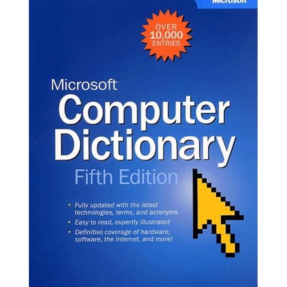 Pre-Owned Microsoft Computer Dictionary, Fifth Edition (Cpg-Other) (Paperback) 0735614954 9780735614956