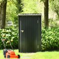 Catrimown 3x3 Ft Outdoor Storage Shed Metal Steel Garden Shed For Yard catrimown-3x3-ft-outdoor-storage-shed-metal-steel-garden-shed-for-yard