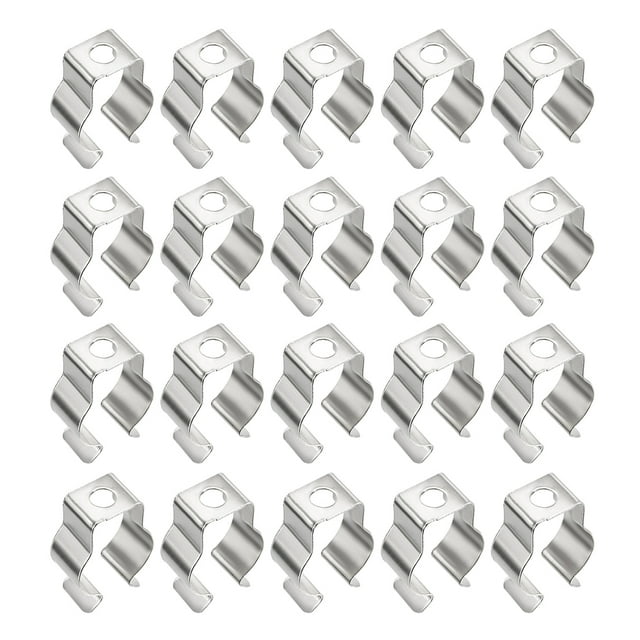 Unique Bargains 20 Pcs T5 Fluorescent Tube Lamp Bracket Clips Socket Lampholder