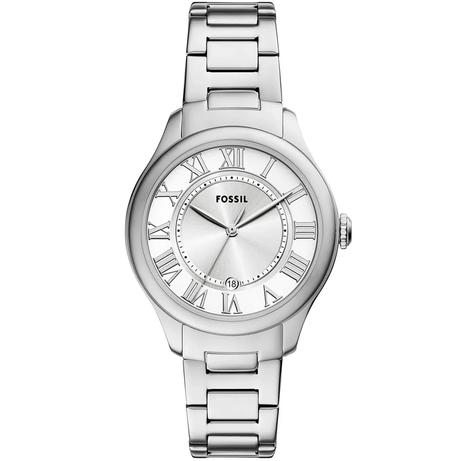 Fossil Stella Sport Women\'s’s Multifunction Two-Tone Stainless Steel Watch Watch - Fossil, Stella Sport featuring a silver satin  main image 4