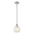 thumbnail image 4 of Innovations Lighting - White Mouchette - 1 Light Stem Hung Mini Pendant In, 4 of 7