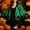 Green, variant on Halloween Butterfly Wings Knit Shawl Women Vintage Bat Print Cape Cardigan Loose Plush Open Front Ponito Gothic Witch Masquerade Sweater Coat Waving Border Shrug Wrap Multi Color