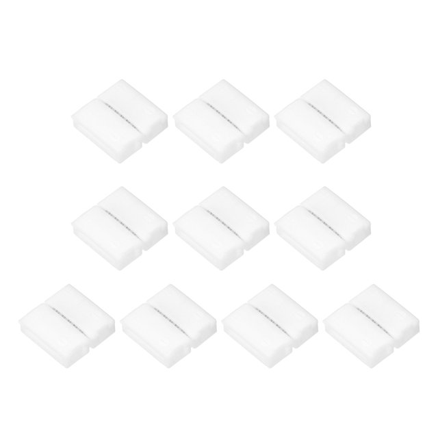 Unique Bargains 6 Pin 12mm 5050 LED Strip Light Solderless Gapless Connector 10Pack