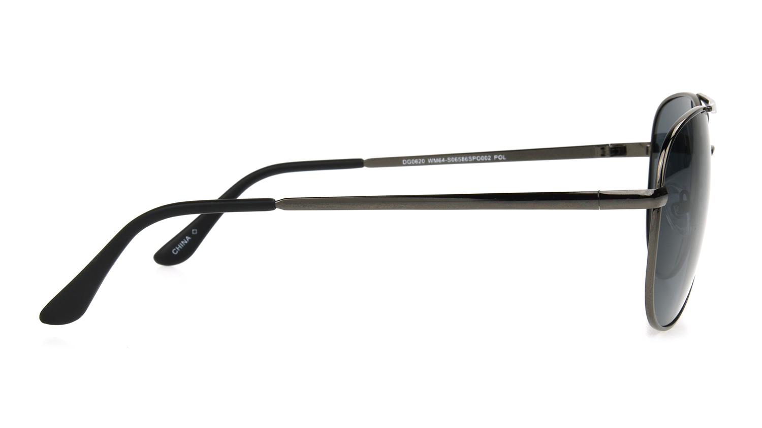 Panama Jack Men's Aviator Sunglasses, Gunmetal photo 2