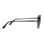Panama Jack Mens Aviator Fashion Sunglasses Gunmetal