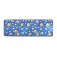 thumbnail image 2 of Dailycode Hallway Runner Rug 2x6 Non Slip Absorbent Soft Floor Mat for Home Kitchen Bedroom Entrance Cartoon Planets and Shooting Stars, 2 of 7