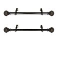 thumbnail image 2 of Archie Curtain Rod 1.5 inch OD, 48" - 84" long - Cocoa, 2 of 2