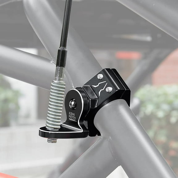 Kemimoto 1 PCS 1.75"-2" Universal Adjustable Light Flag Mount Bracket Compatible with Polaris RZR Honda