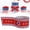 T, variant on Red White & Blue Star Ribbon 5 Yards 1.5 inch Wide Usa Patriotic Wired Ribbon for Crafts Wrapping Wreath Bows 4th of July Memorial Day Home Party Decoration