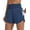 Deep Sea, variant on PINSPARK Running Shorts for Women Athletic Workout Gym Short Elastic High Waisted Sportswear Quick Dry with Zip Pockets