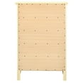 thumbnail image 5 of Glory Furniture Hammond Wood Veneer 5-Drawer Chest in Beige, 5 of 5