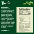 thumbnail image 5 of Pack of 12, Pacific Foods Ultra Soy Original Plant-Based Beverage, 10g Protein Soymilk, 32 fl oz, 5 of 6
