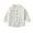 White, variant on GYRATEDREAM Toddler Baby Boys' Long Sleeve Shirts Kids Classic Collared Button-Down Tshirt Solid Cotton Top Yellow for 2-9Y